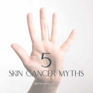 skin cancer myths